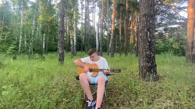 ВЫПУСКНОЙ(Медлячок) - Баста На Гитаре Кавер ФИНГЕРСТАЙЛ