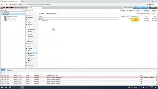 How To Add Hard Disk on Proxmox Server