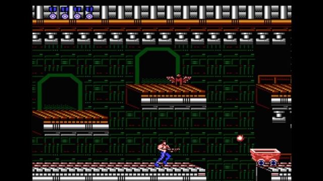 Dendy (Famicom,Nintendo,Nes) 8-bit Contra Stage 7