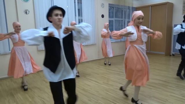 Хореографический ансамбль ЮГОРИЯ, март 16, Еврейский танец смотреть онлайн