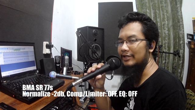 Krezt Beta 58 VS BMA SR 77s Dynamic Microphone Review смотреть онлайн