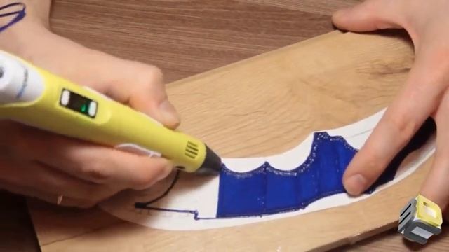 3D Pen. DIY Karambit Make Easy 3dpen. Как нарисовать керамбит 3д ручкой. 如何绘制3D Karambit笔