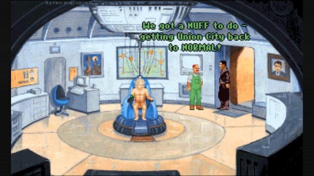 Beneath a Steel Sky - Both Endings and Credits смотреть онлайн