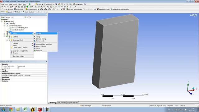 Механика разрушения в ANSYS Mechanical 14.5 смотреть онлайн