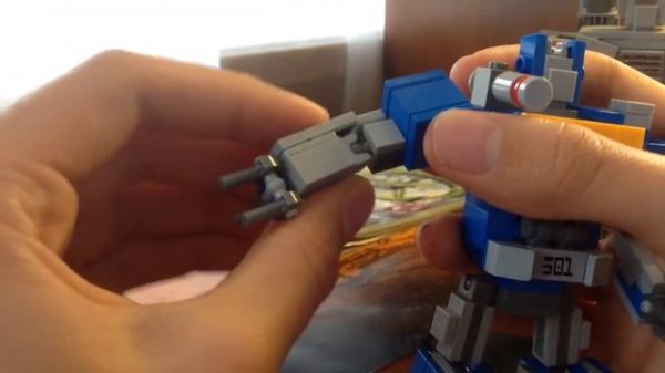 Lego Transformers - Custom G1 Megatron Review (обзор) + Обновлённый Саундвейв.