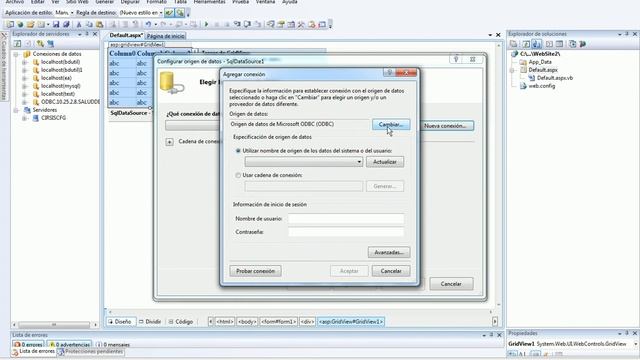 Asp.net Cargar un Gridview con Mysql en Modo Gráfico - Loading a Gridview with Mysql Graphic Mode смотреть онлайн