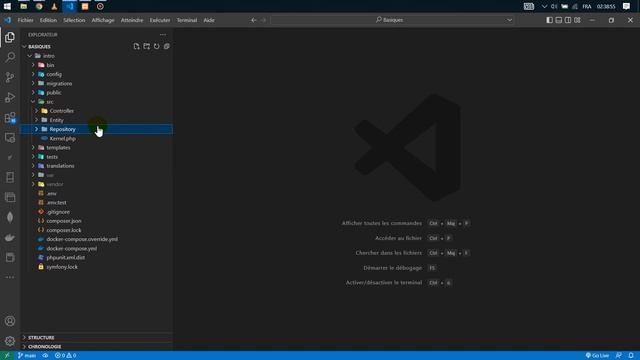 Structure d'un projet Symfony 6 #2 смотреть онлайн