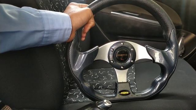 MOMO Steering Wheel For Car | CarbonFiber Steering | Steering Wheel Installation