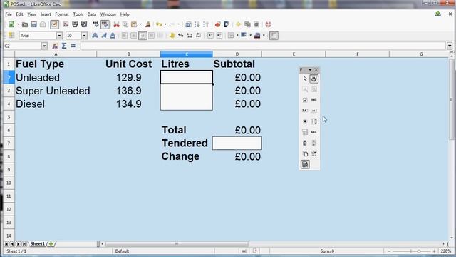 Recording a Macro and Adding a Button in LibreOffice 4 смотреть онлайн