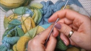 ЖАКЕТ - КАРДИГАН cпицами #энтерлак // #какявяжу i -Cord , обработка края...чаcть6