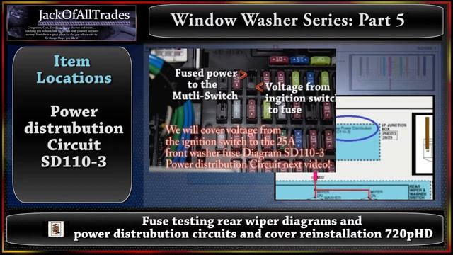 2009 Hyundai Accent Window Washer Series part 5 testing from fuse box to the switch 3door in 720PH смотреть онлайн