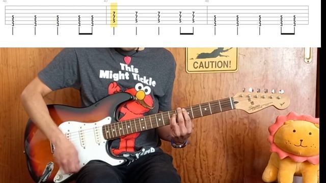 Weezer - Island in the Sun (Guitar Cover / Play Along Tabs) смотреть онлайн