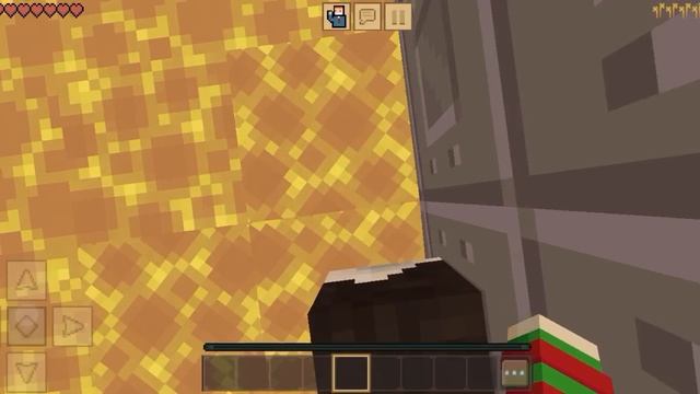 Я прохожу пол это лава в minecraft| ДимА4 minecraft!