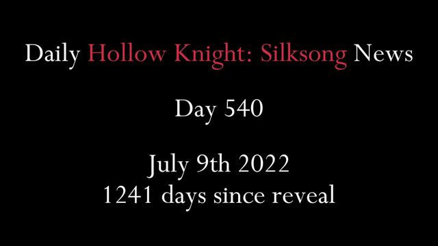 Daily Hollow Knight: Silksong News - Day 540 смотреть онлайн