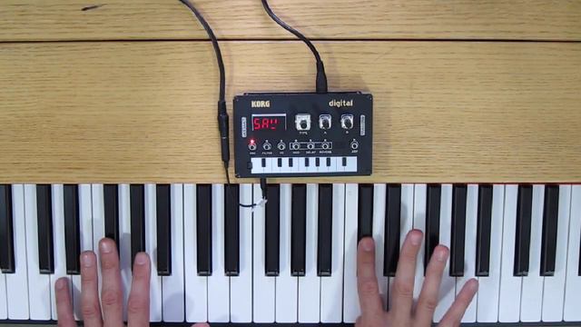 Korg NTS-1 Sounds Immense Over Midi! - No External FX -Warm Up Jam смотреть онлайн