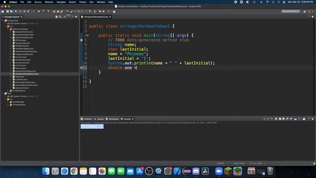 String, Double, and Boolean Variables | Java Programming #7 | Coding Club смотреть онлайн