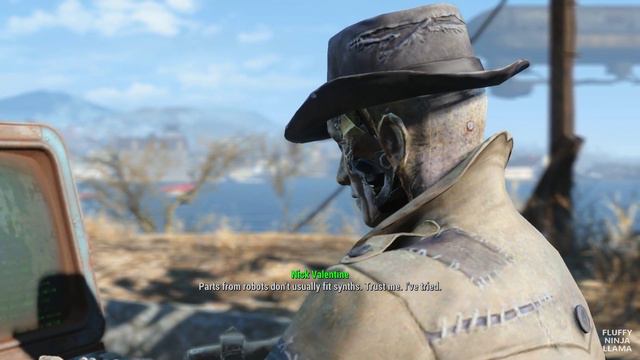 Fallout 4 - Nick wants to mod himself but can't :( смотреть онлайн
