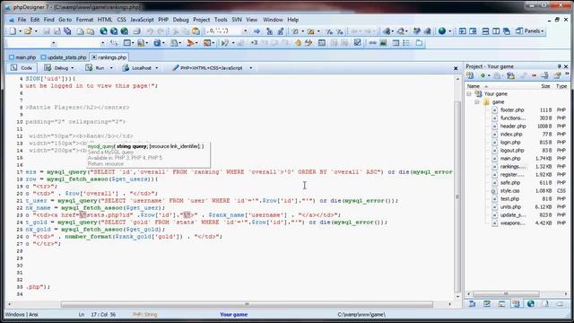 Simple PHP Strategy Game - Part 14: Rankings смотреть онлайн