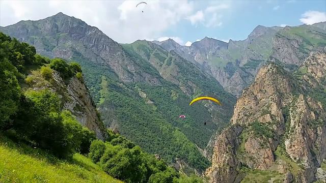 Mountain Nature, Wind Sound, Crickets and Birds Singing смотреть онлайн