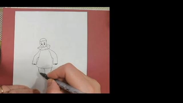 Как нарисовать Пьеро из мф Буратино смотреть онлайн