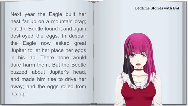 Bedtime Stories with EvA | Aesop's Fable : The Eagle and the Beetle смотреть онлайн