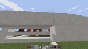 Современный дом в стиле Хайтек, как построить? Minecraft 1.12.2