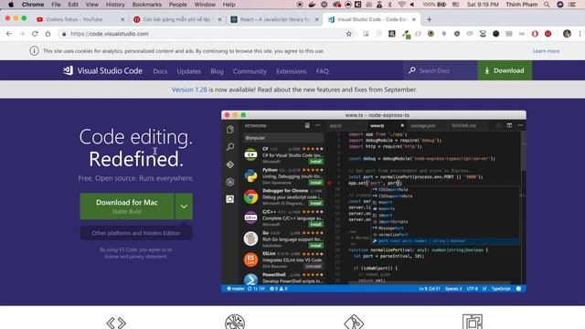 Tự học React 2018 - Bài 0 - Chuẩn bị смотреть онлайн