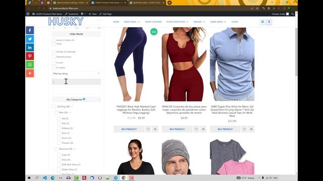 HUSKY WooCommerce Products Filter - #5, filter products by: author, title, in stock, on sale смотреть онлайн