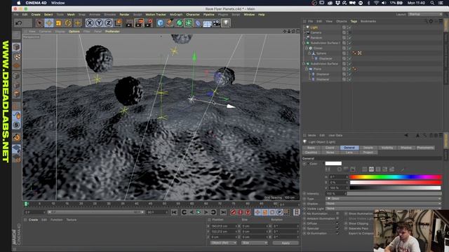How to make a Planet Rave Flyer in Photoshop and Cinema 4D смотреть онлайн