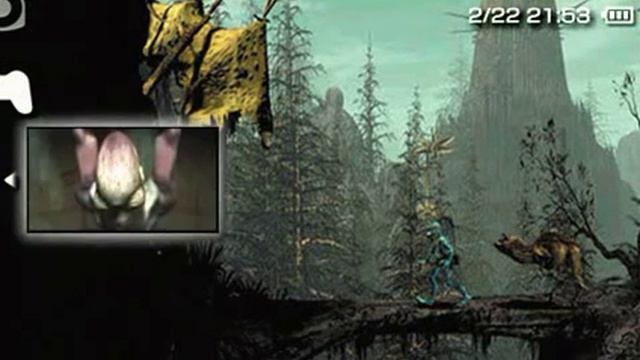 Abe's Oddysee custom PSP menu (PS1 emulator) смотреть онлайн