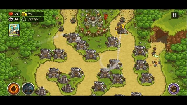 Big Bertha Towers Max lvl Vs Endless Waves of Enemies: Kingdom Rush смотреть онлайн