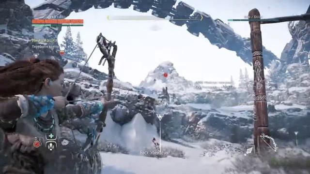 Лучшее Прохождение игры Horizon Zero Dawn часть 2!!! Инициация смотреть онлайн