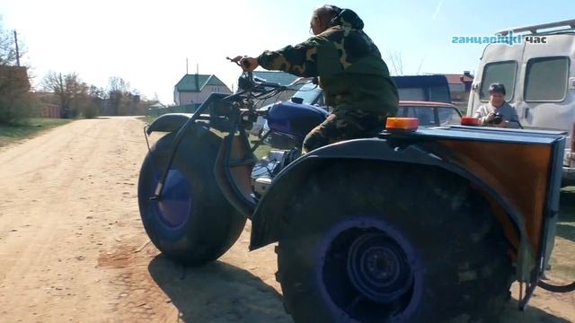 Ганцевичский предприниматель собрал трицикл "Клёвый" смотреть онлайн