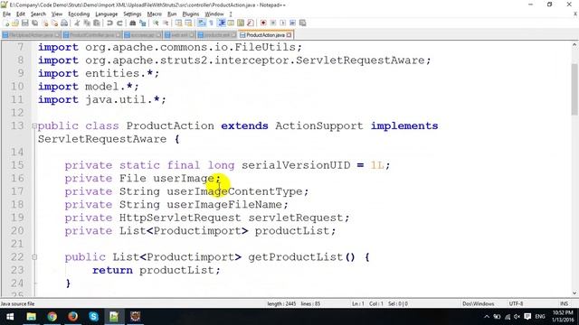 Import XML File to MySQL in Struts Framework and Hibernate смотреть онлайн