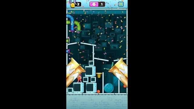 Cobi Hoops 2: Puzzle 5 - PIPES (All Gold Medals,100 %) IOS Gameplay Walkthrough (HD) смотреть онлайн