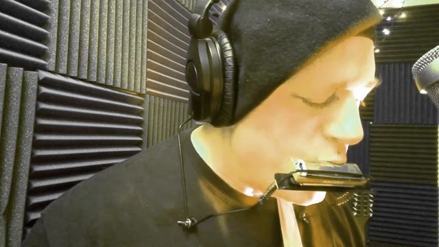 Matthew Shelton Play Guitar Harmonica together Heavy Metal смотреть онлайн