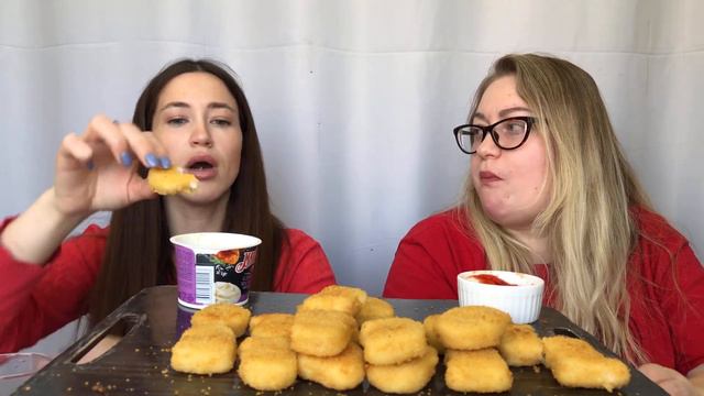 Мукбанг фастфуд наггетсы | Mukbang fastfood nuggets смотреть онлайн