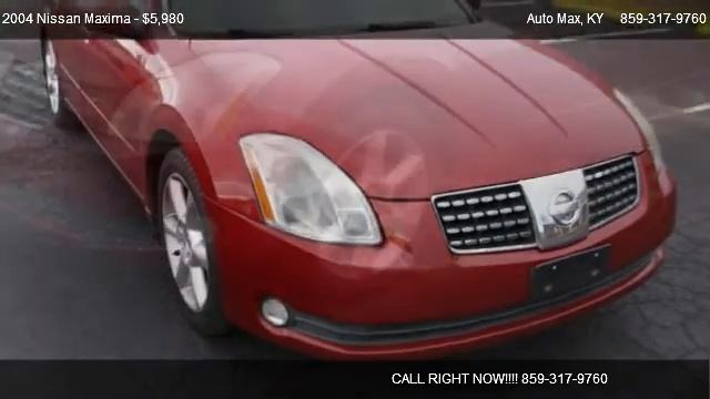 2004 Nissan Maxima SE - for sale in Lexington, KY 40505 смотреть онлайн