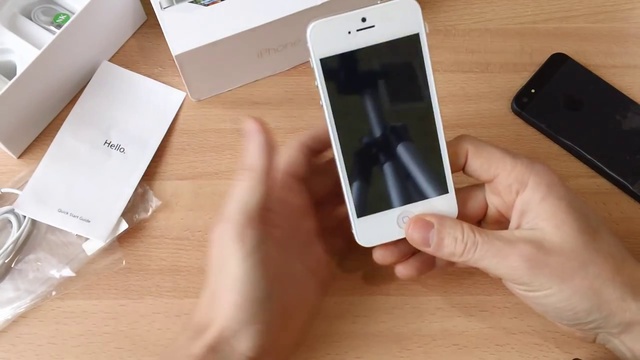 China Iphone 5 Black&White Обзор смотреть онлайн