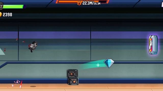 Red Photon! - Jetpack Joyride 2 - Gameplay Walkthrough #23 смотреть онлайн