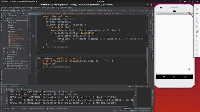 Beginning Flutter: 41 StreamBuilder смотреть онлайн