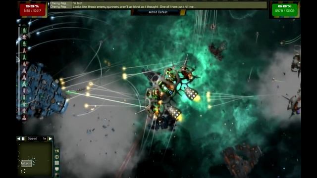 Gratuitous Space Battles - The Emerald Nebula.mp4 смотреть онлайн