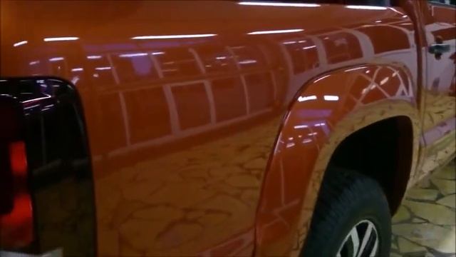 Как работает керамика хикари на Volkswagen Amarok смотреть онлайн