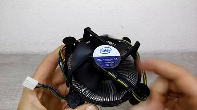 Intel Heatsink 4-pin CPU Processor Cooler E18764-001 Socket LGA775 - Small Review смотреть онлайн