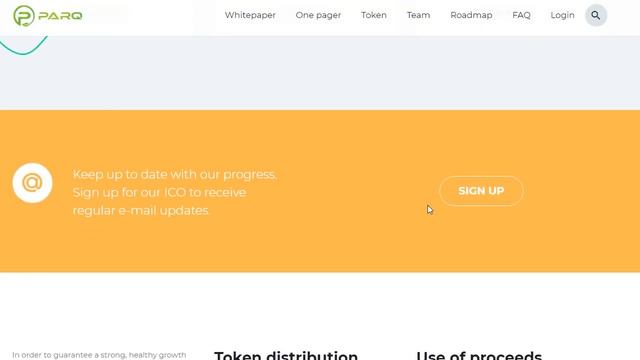 Обзор сайта блокчейн-проекта Parq смотреть онлайн