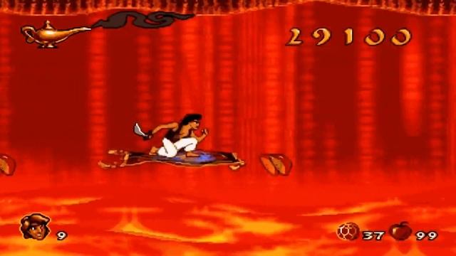 Aladdin (Sega) - Побег Верхом на Ковре #6 смотреть онлайн