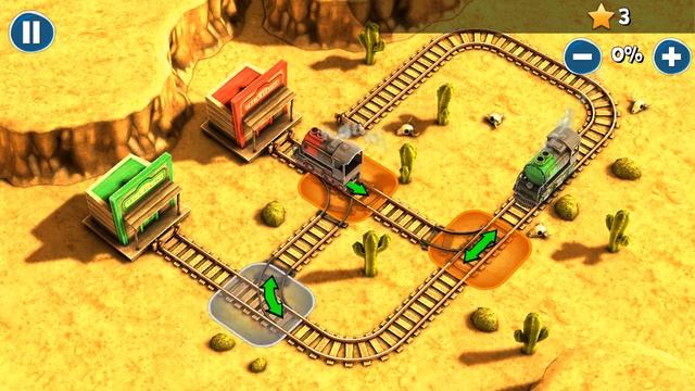 Steam trains game "Trainz trouble" USA level 3 (3 stars) смотреть онлайн