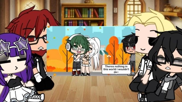 Bnha/Mha Pro Heroes Reacts to "Deku's Sister" AU||Gacha Life(つ˘◡˘)づ♥ смотреть онлайн