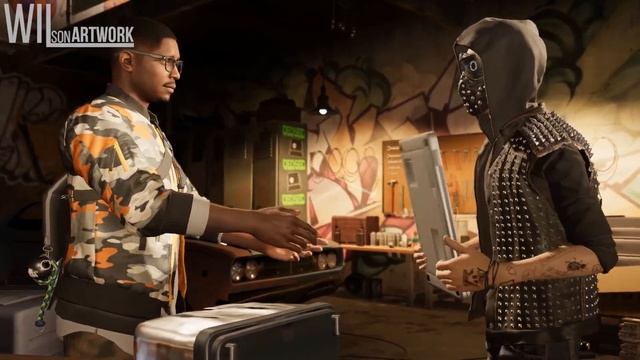 Watch Dogs 2 - Сломанная кат-сцена | + Бонус в конце