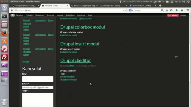 Drupal Bootstrap - Bootswatch | ITFroccs.hu смотреть онлайн